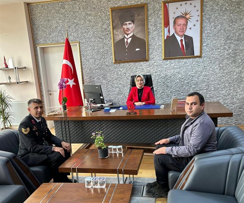 Sayın Kaymakamımız Semanur Kalkan, Jandarma Teşkilatının 185. Kuruluş Yıl Dönümünü Kutladı